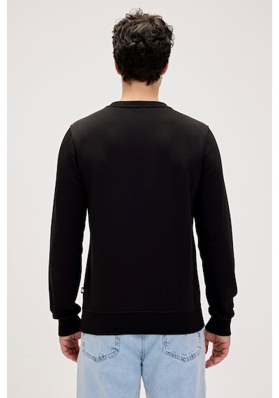 Bad Bear Splashy Erkek Sweatshirt 24.02.12.022-c01 Siyah