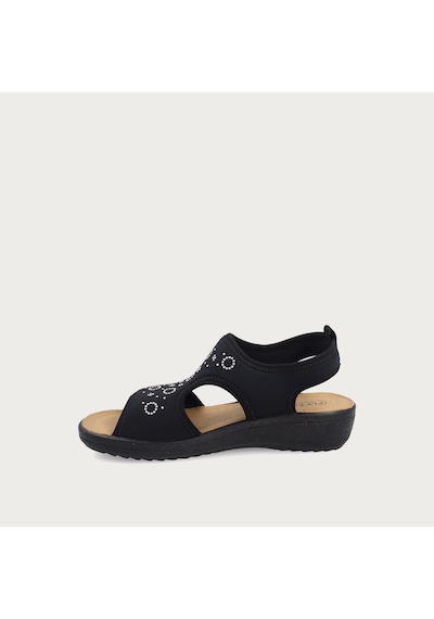 2003 Black Sandalet Kadın 55 H76 Le Fly Flot Fresh Cloth 2003 Black