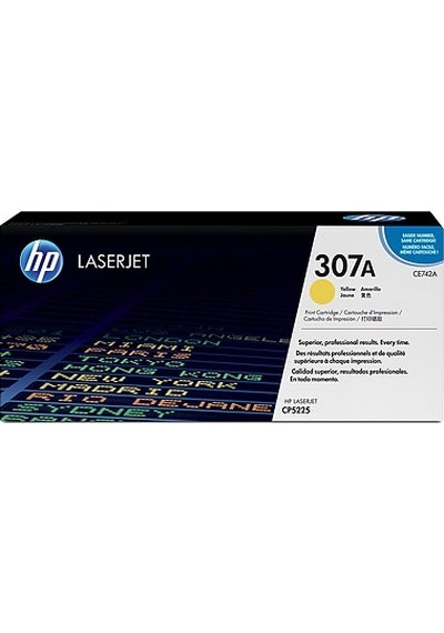 Hp 307a Sarı Toner Ce742a 7300 Sayfa
