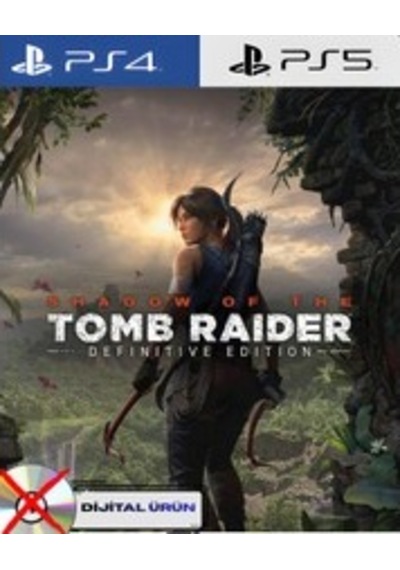 Shadow Of The Tomb Raider Definitive Edition Playstation 4-5 Uyumlu Dijital