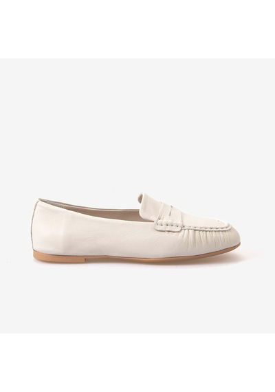 Rouge Kadın Loafer 0086 Bej