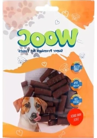 Mini Stick Formda Ördekli Köpek Ödülü 80 G