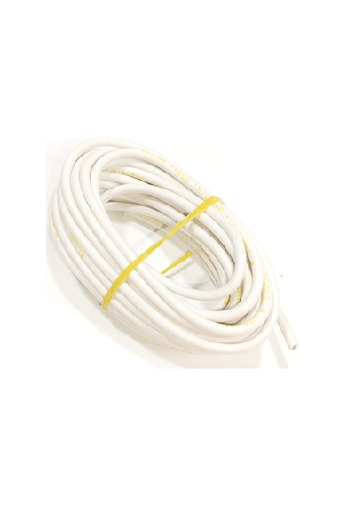 4mm 5metre Yanmaz Silikon Kablo Beyaz Renk 1 Adet