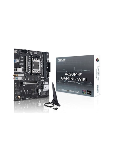 Asus A620m-f Gamıng Wıfı Am5 Ddr5 2xm.2 Hdmı B.tooth