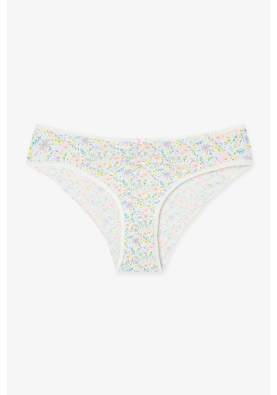 Penti Renkli Festival Bloom V Model3'lü Pamuklu Slip Külot
