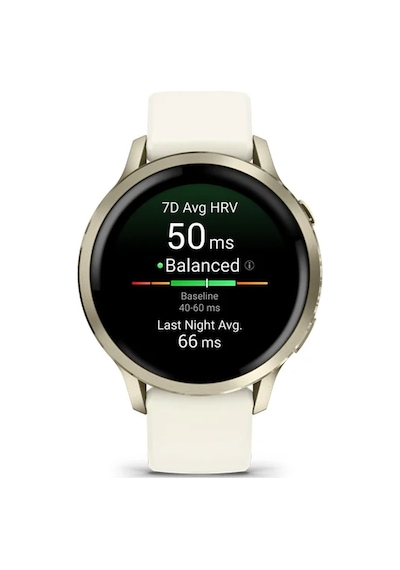 Garmin Venu 4 - 41 MM Lunar Gold Silikon Kordon Akıllı Saat (Distribütör Garantili)