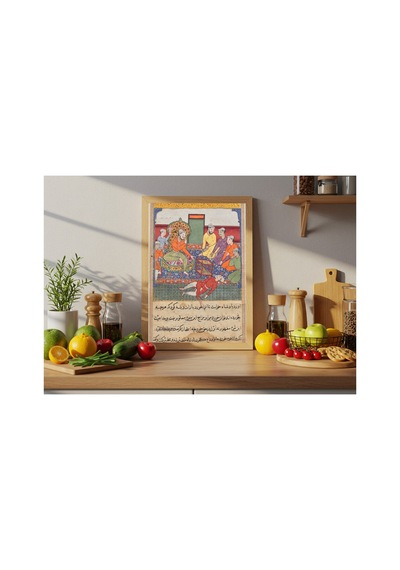 Botanik Yaşam Ağacının Meyvesi Tuti-name Çerçevesiz Poster 21x30 Cm A4 Botanik Doğa Tarihi