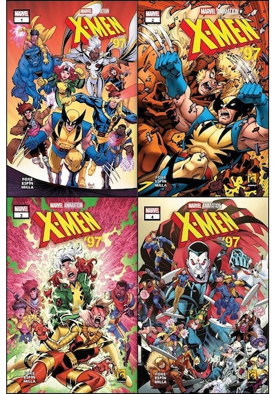 X-men'97 Sayı 1-2-3-4.cilt Çizgi Roman