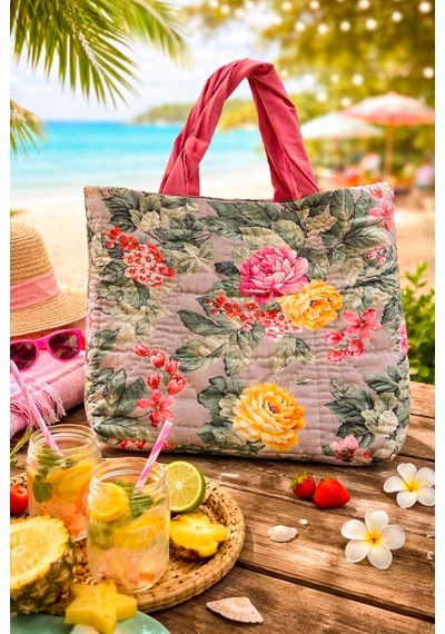 Ky Atelier Çiçek Desenli Renkli Kapitone Plaj Çanta- El Yapımı Clutch- Abiye & Günlük Kullanım- Şık Kadın Çanta Çok renkli Ky Atelier Çiçek Desenli Renkli Kapitone Plaj Çanta- El Yapımı Clutch- Abiye & Günlük Kullanım- Şık Kadın Çanta Çok renkli