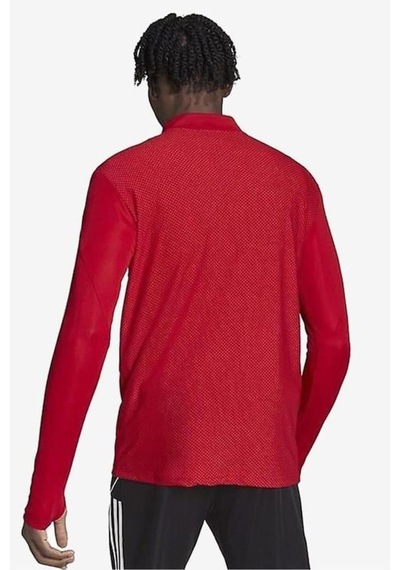Adidas Tiro23 L Adhs0327 Kırmızı Erkek Fermuarlı Sweat 001