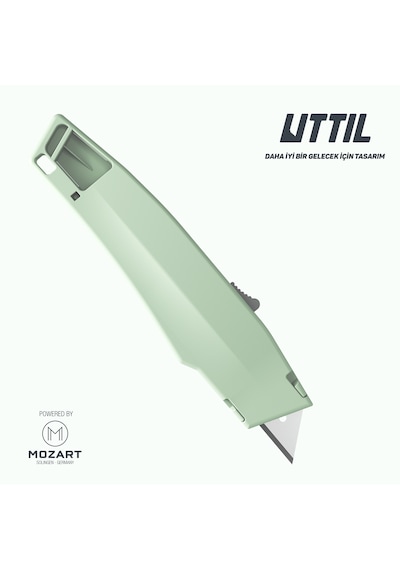 UTTIL Pruk06 Otomatik Geri Çekme Güvenlik Maket Bıçağı
