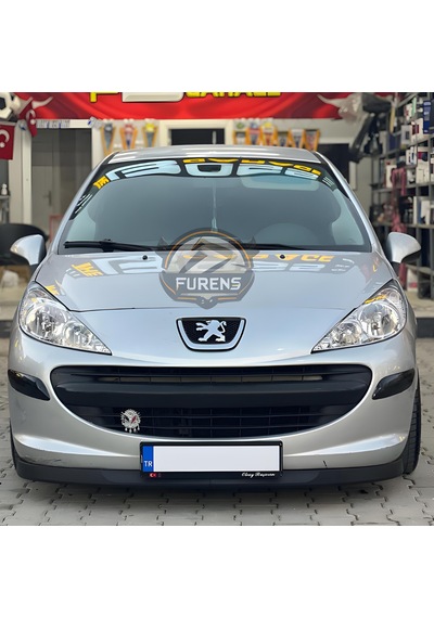 Peugeot 207 2006-2014 Uyumlu H Lip Esnek Ön Lip 2 Parça Karlık Ön Ek Tampon Altı Dill