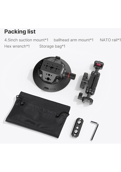 Ulanzi Sc-02 Vacuum Suction Cup 4.5 İnches