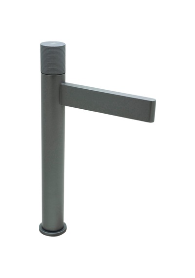Paluci Roma Gun Gray Yüksek Tip Lavabo Bataryası Sırlı