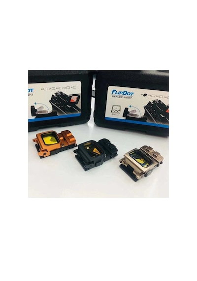 Vism Flipdot Reflex M2 Red Dot Sight Katlanabilir 22mm Reflex Nişangâh Çok Renkli