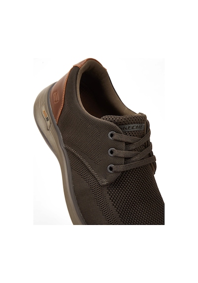 Skechers Arch Fit Darlo - Weedon Erkek Yeşil Günlük Ayakkabı 204463 Olbr