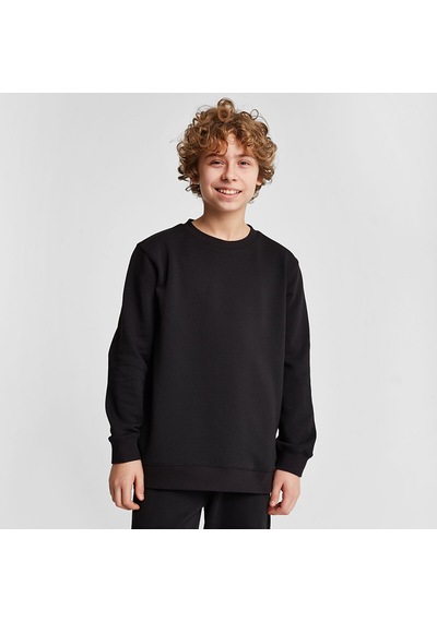 Lescon Siyah Çocuk Kapüşonlu Sweatshirt 25s-3267-25n