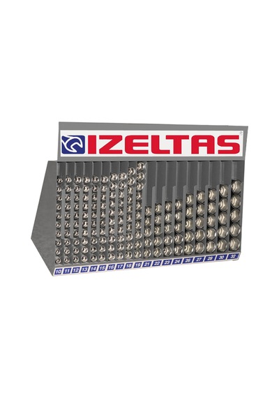 İzeltaş 1/2'' Lokma Anahtar Sehpası Dolu - 145 1113006145