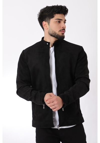 Stilkombin Kol Detay Hakim Yaka Süet Mevsimlik Mont Bl 1710-60286 001