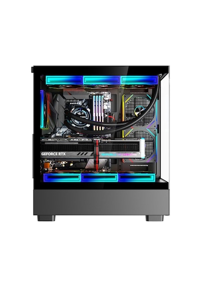 Orion Elite Xl 9x Argb Fan Kumanda Ve Kontrolcü Atx Boş Bilgisayar Kasası Siyah