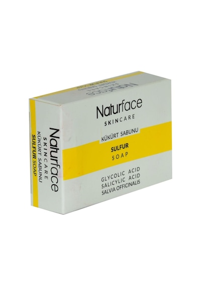 Naturface Glycolic Salicylic Acid Cilt Bakım Kükürt Sabunu 100 G