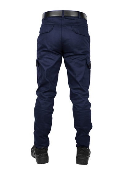 Safariavm Lacivert Likralı Outdoor Gabardin Kargo Pantolon