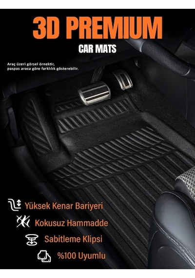 Seat Arona 3d Havuzlu Paspas 2017 2018 2019 2020 2021 2022 2023 2024 2025 2026 Model