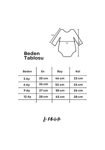 Le Mabelle Kırmızı Yılbaşı Tema Baskılı Kız Bebek Tulum - Nixie Kırmızı