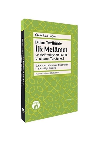 İslam Tarihinde İlk Melamet Ve Melamiliğe Ait En Eski Vesikanı...