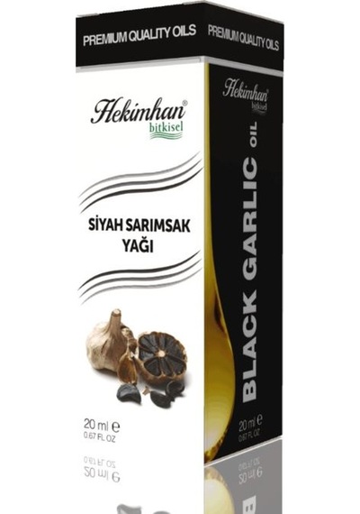 Hekimhan Bitkisel Siyah Sarımsak Yağı 20 ML