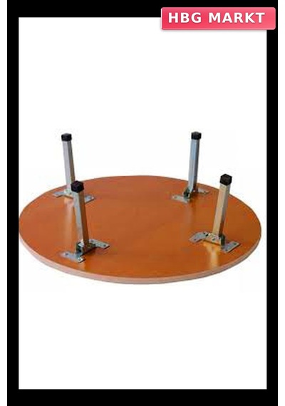 Sofra Ayak Komple Metal 20cm 1 Adet Gönderilir Gümüş