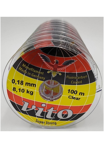 Vito Süper Strong Fluorocarbon Coated Olta Misinası 100mt - 0.28M