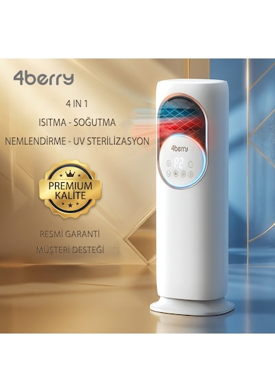 4 In 1 - Hava Soğutucu-ısıtıcı-nemlendirici-uv