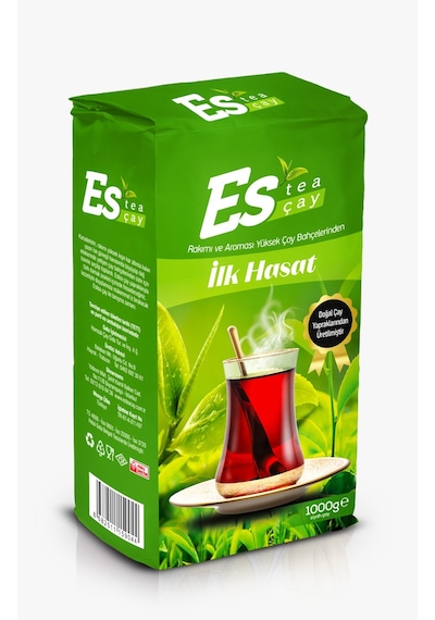 Es Tea İlk Hasat Siyah Dökme Çay 1 KG