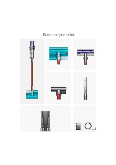 Dyson Cyclone V10 Submarine Dikey Şarjlı Süpürge