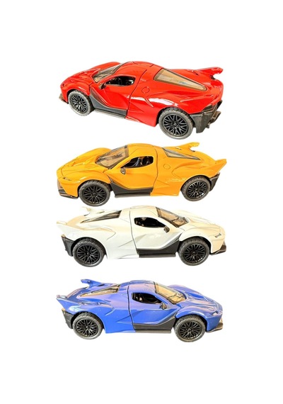 Ferrari Metal Yeni Model K.açılan Işıklı Sesli Diecast Araba 13 Cm Diğer