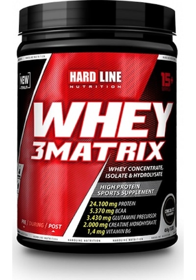 Hardline Nutrition Whey 3 Matrix Protein Tozu Çikolatalı 454 Gr