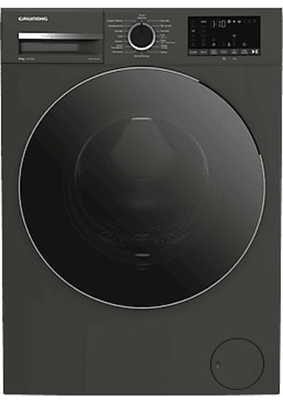Grundig GPWM 102644 MG 10 KG 1200 Devir Çamaşır Makinesi Koyu Gri