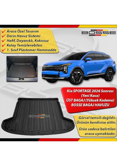 Kia Sportage Bagaj Havuzu 2026 Sonrası Yeni Kasa Üst Bagaj Yüksek Kademe Bosse