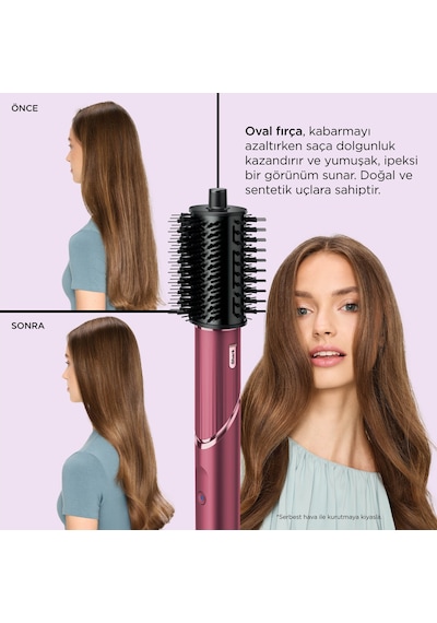 Shark Flexstyle 5-in-1 Saç Kurutma & Şekillendirme Sistemi - Cherry Kırmızı