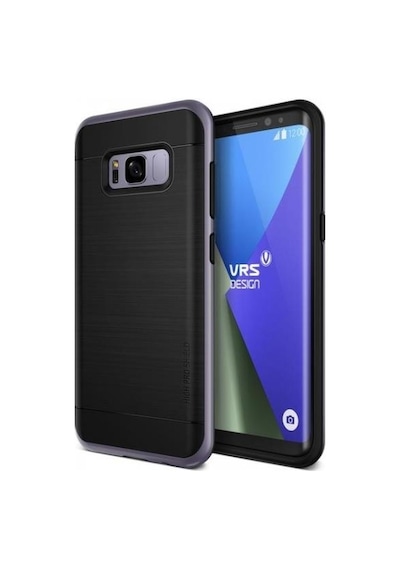 Vrs Design Galaxy Uyumlu S8 Plus High Pro Shield Kılıf Orcide Gray