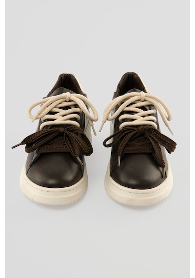 Mubiano Kadın Sneaker Kalın Taban Çift Bağcıklı Günlük Spor Ayakkabı Elvora Kahverengi Kahverengi Mubiano Kadın Sneaker Kalın Taban Çift Bağcıklı Günlük Spor Ayakkabı Elvora Kahverengi Kahverengi