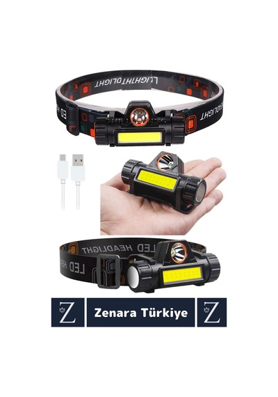 Premium Kamp Avcı Balıkçı Deprem 150-250 Metre Mıknatıslı Sabitleme Şarjlı Powerled Kafa Lambası Çok Renkli