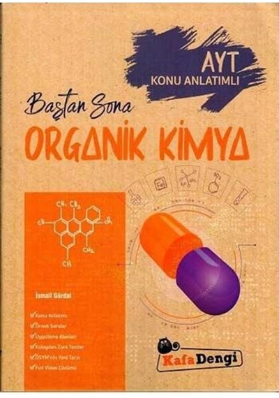 AYT Baştan Sona Organik Kimya Konu Anlatımlı -  Kafa Dengi