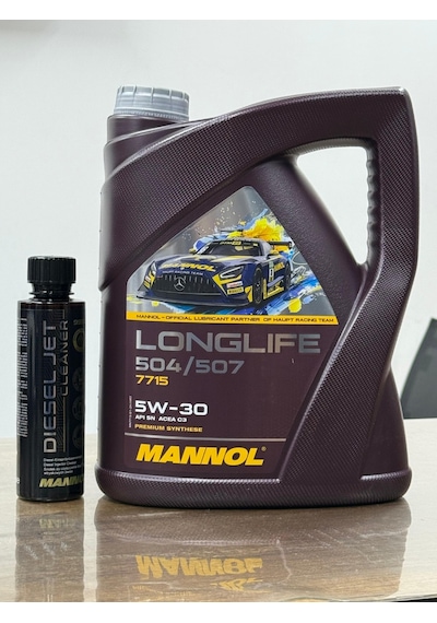 Mannol  5W-30 Longlife 504/507 Motor Yağı Ve Etkili Dizel Katkı Enjektör Temizleyici