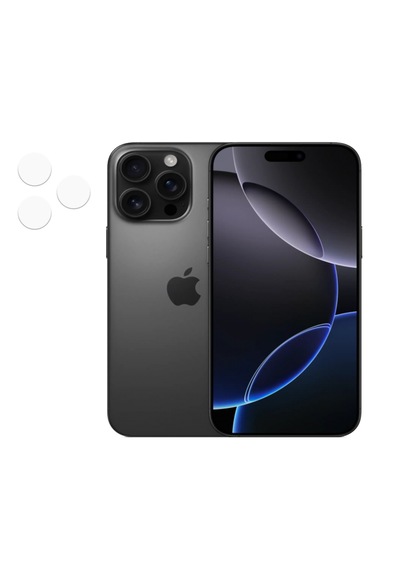 Apple Uyumlu iPhone 16 Promax Kamera Camı Lens Koruyucu Nano Esnek Film-al3400