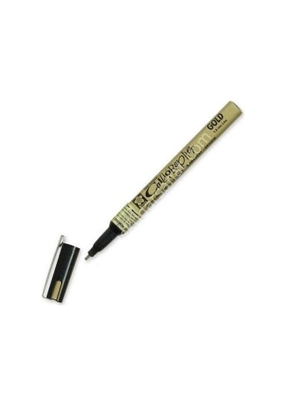 Sakura Pen-Touch Kaligrafi Kalemi 1.8Mm Permanent Altın
