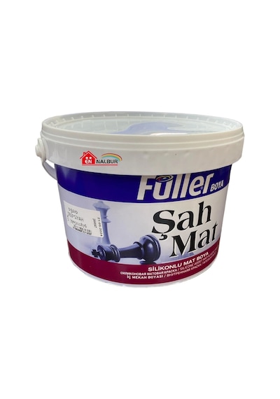 Mey İthalat Füller Şahmat Silikonlu Mat İç Cephe 3,5 Kg Deep Siyah