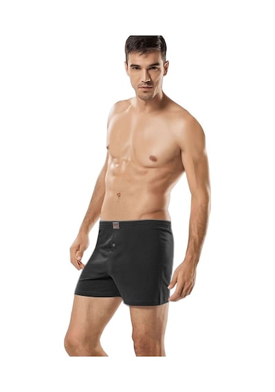 Tutku 9'Lu Paket Düğmeli Erkek Boxer Şort Boxer
