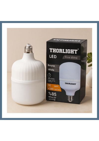 Buradabulabilirsin 50w E27 T-şekil Beyaz Led Ampul Bbz